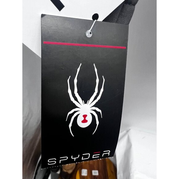 Spyder Transport Polar Gray Softshell Waterproof Zip Up Jacket Medium Pockets - Picture 7 of 9